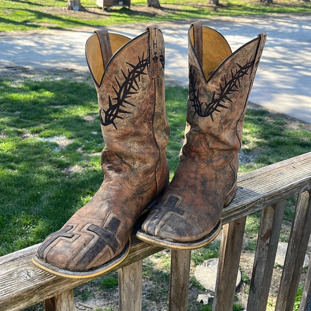 Tin Haul “John 3:16” cowboy boots